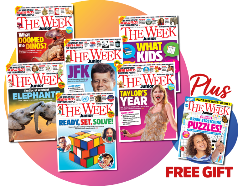 Collection of Week Junior Magazines and Brain-Stretching Puzzles